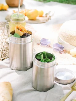 Boîte repas isotherme - Inox