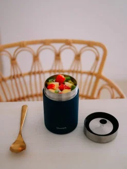 Boîte repas isotherme - Granite Bleu
