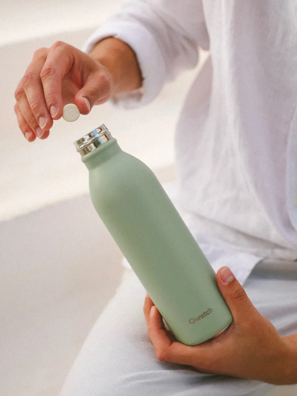 Bouteille isotherme - Active Matt Tilleul Bouchon Sport