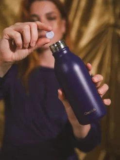 Bouteille isotherme - Icon Violet obscur u0026 Or