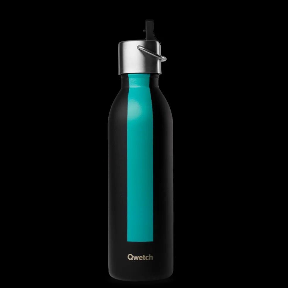 Bouteille isotherme - Série Sport Noir