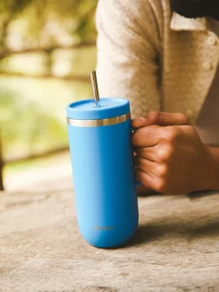 Cold Cup isotherme avec Anse - Pop Azur
