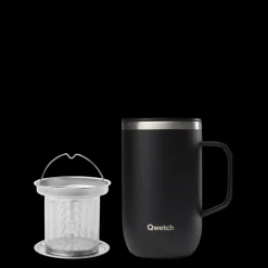Mug Tisanière isotherme - Matt Noir