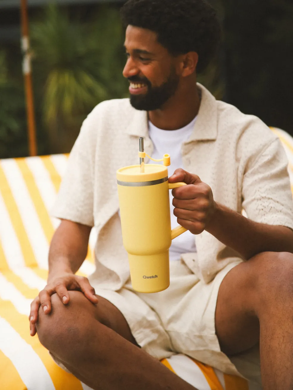 Travel Cup isotherme - Pastel Citron